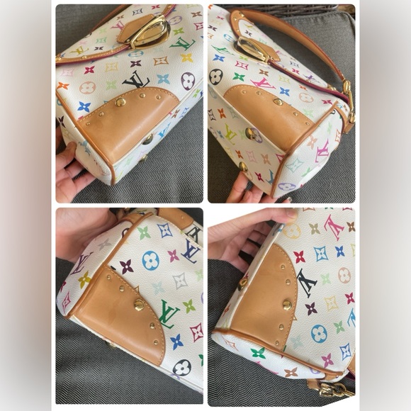 Authentic LOUIS VUITTON Monogram Multi-Color Beverly MM Shoulder Bag - Picture 13 of 17